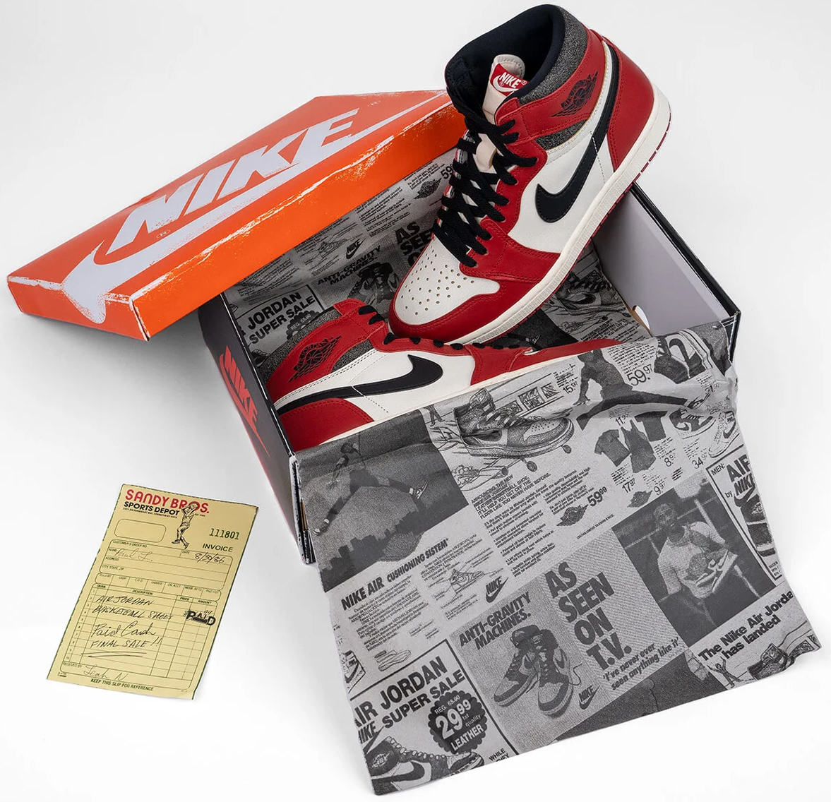 Air Jordan 1 Chicago: Lost and Found