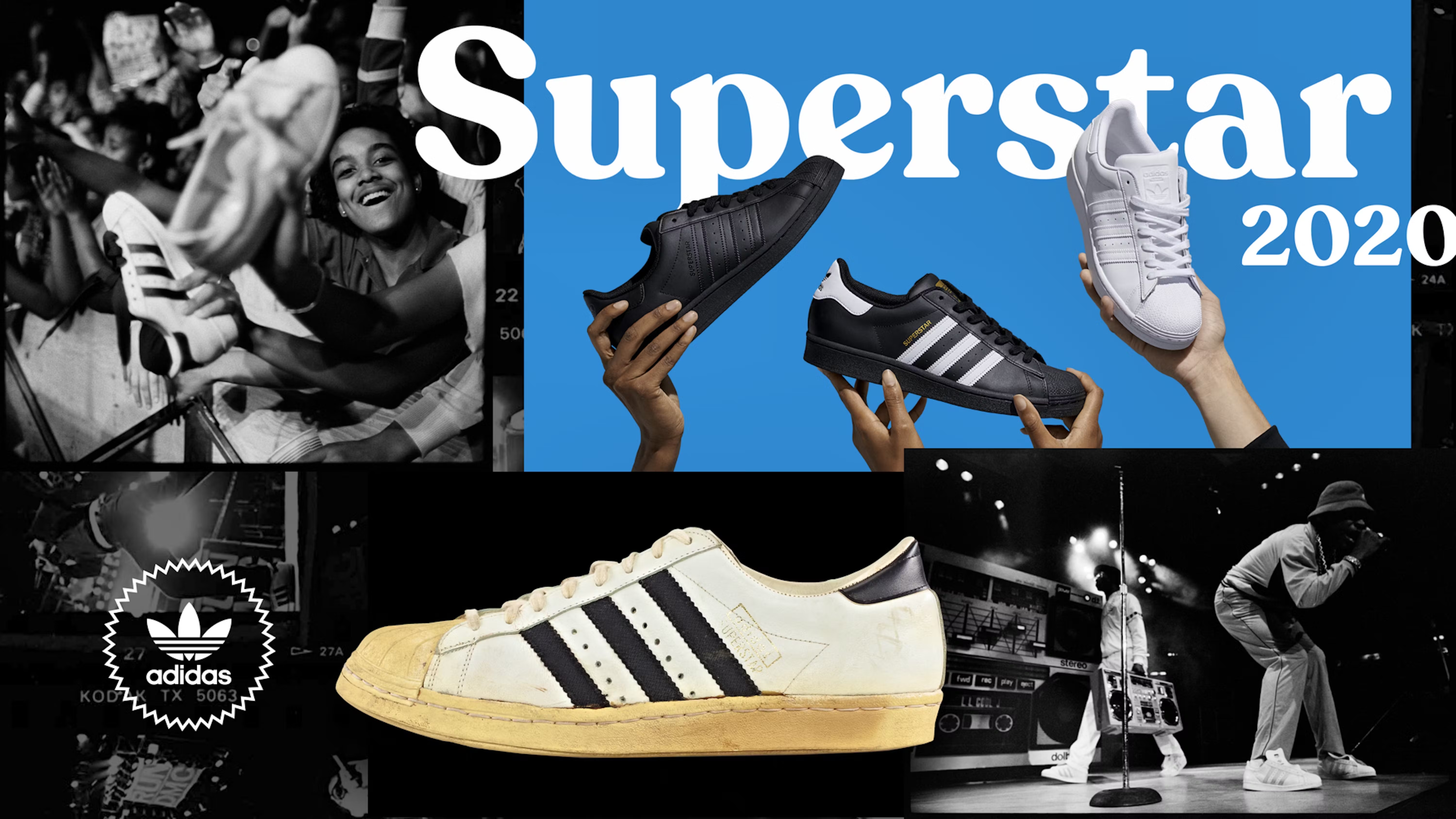 Adidas Originals Superstar 80s NYC exhibit
